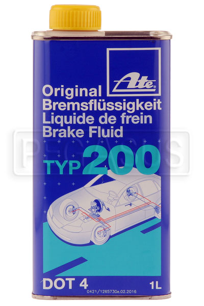 ATE Type 200 (Amber) DOT 4 Racing Brake Fluid - Pegasus Auto