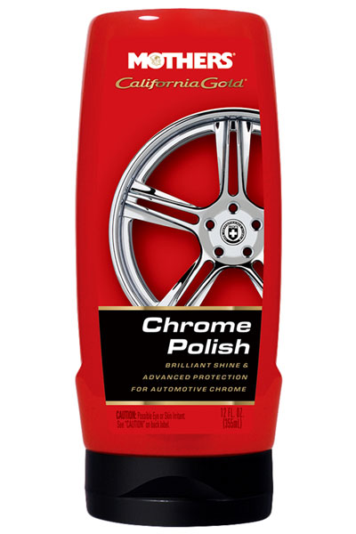 Mothers California Gold Chrome Polish, 12oz - Pegasus Auto Racing Supplies