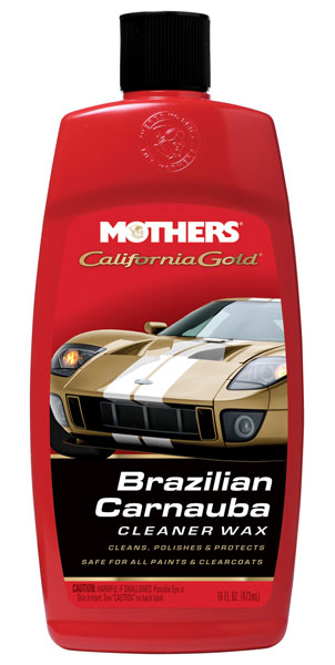 Mothers California Gold Brazilian Carnauba Cleaner Wax, 16oz - Pegasus Auto  Racing Supplies