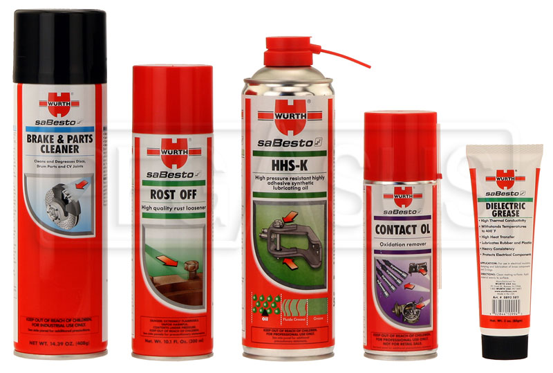 Wurth Chemical Products - Pegasus Auto Racing Supplies