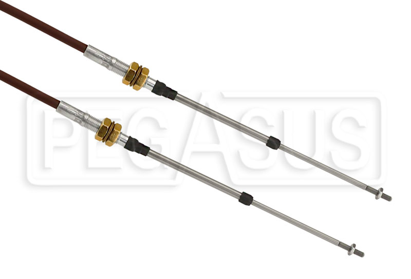 PushPull Cable with 2 Bulkhead Ends Pegasus