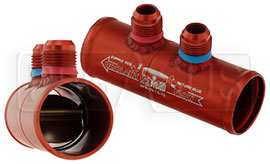 New - Integrated Remote Check Valve, 10AN Male Fittings