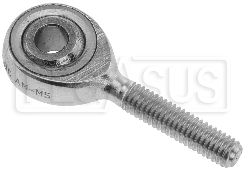 Milageto High Precision Metric Threaded Rod End Joint Bearing 6mm/8mm/10mm/12mm/14mm/16mm