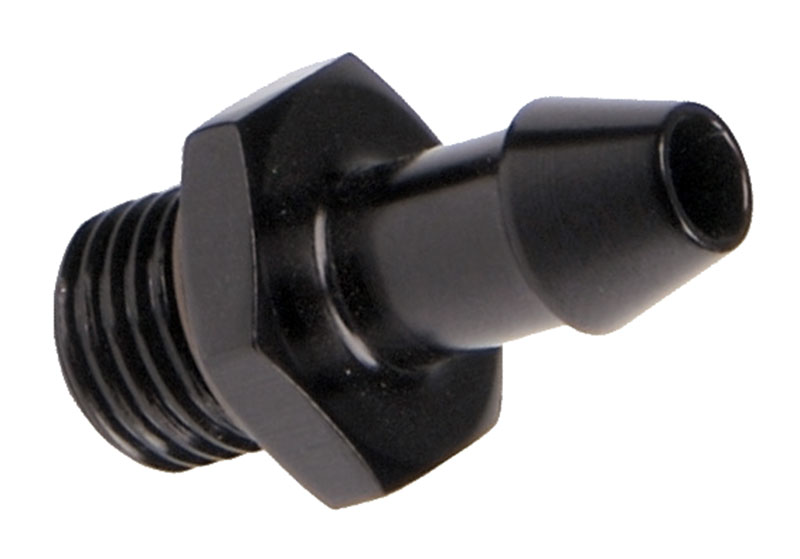 AN to Barbed Fitting Adaptor -6 AN to 8mm Black