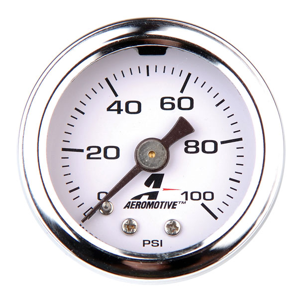 10C Series 52mm – Fuel Pressure Gauge with Sensor / 0~85 PSI