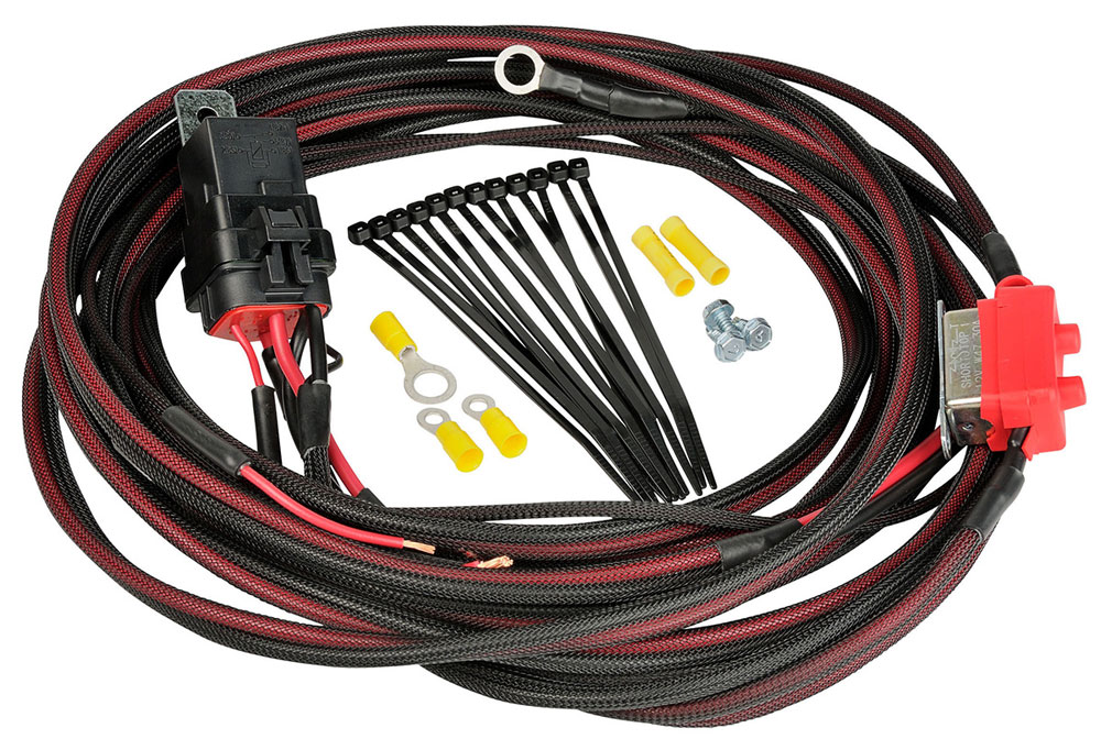 Aeromotive Deluxe Fuel Pump Wiring Kit, 30A Pegasus Auto Racing Supplies