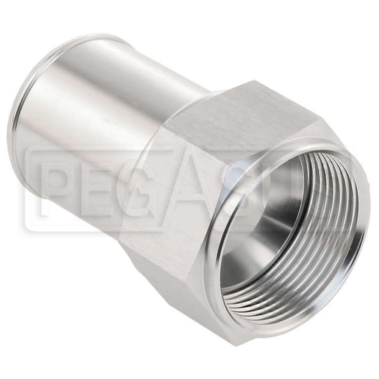 ColorFittings Red 20AN Straight Female Aluminum Hose End – Anodized – CF-FHE-20
