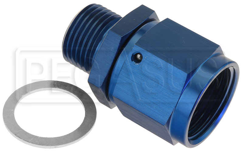 AN Male to M18 x 1.5 Male Adapter From