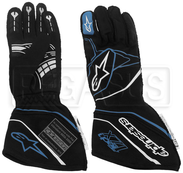 Alpinestars 2017 Tech 1-ZX Glove, SFI/FIA, sizes S and 3XL 