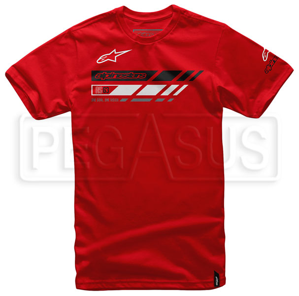 Alpinestars Intuitive Cotton T-Shirt Tee Live For The Speed 