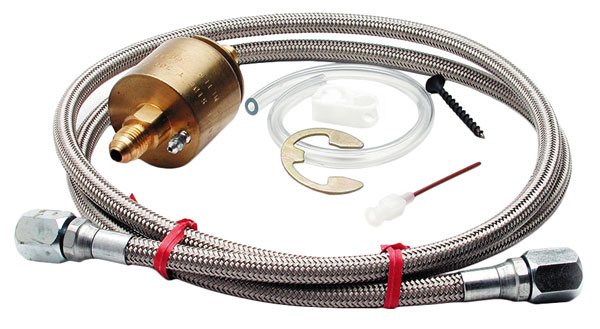 Mechanical Fuel Pressure Gauge Isolator Kit, 100 psi - Pegasus Auto Racing  Supplies