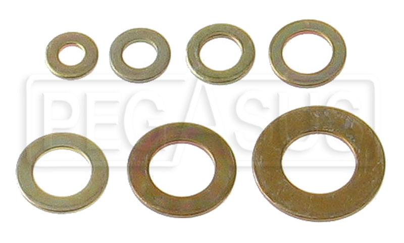 YOUR CHOICE  AN960-C416L  1/4"  STAINLESS THIN FLAT WASHERS  .500 X .265 X .032 