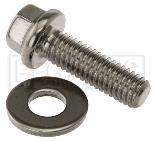 ARP M6 x 1.00 x 20 Hex Head Stainless Steel Bolt, 5-Pack