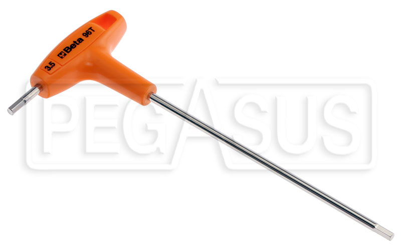 Beta Tools 96T Inox-Offset Hex Key Wrench,High-Torque Handles St Steel 3 mm 