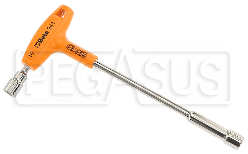uxcellHand Tool Chrome-Vanadium Steel T Bar Hex Socket Wrench 10mm