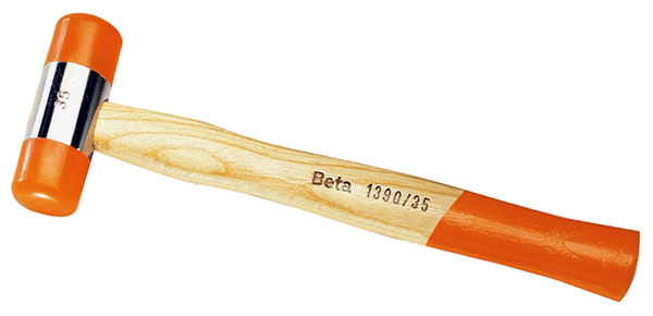 Beta Tools 1390N Nylon Face Hammer Hickory Shaft 22mm Face013900522 