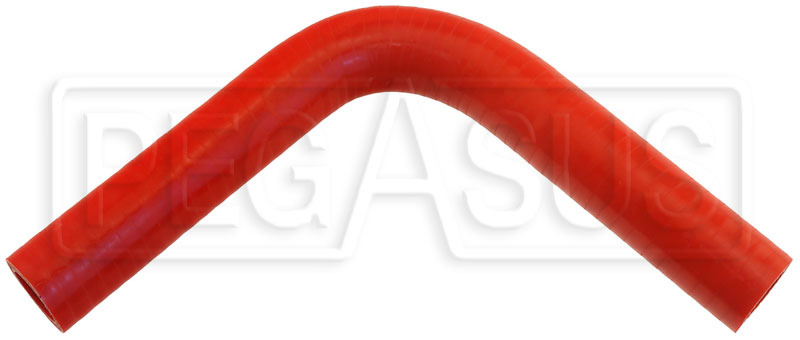 Red Silicone Hose, 3/4 I.D. 90 degree Elbow, 6 Legs