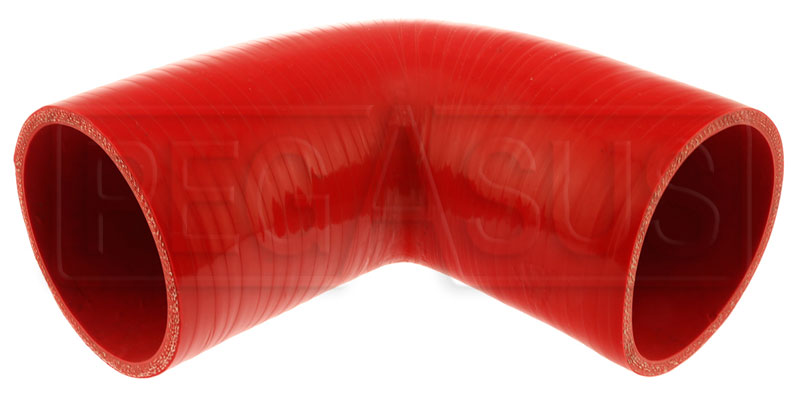 AutoSiliconeHoses 19mm ID Red 90 Degree Silicone Elbow Hose 