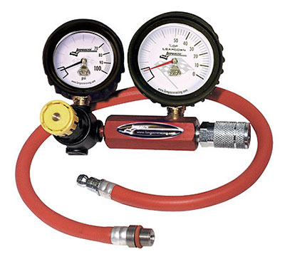 Engine Compression Tester Testing Gauge Gage Check Test Tool Kit