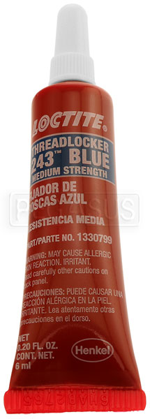 Loctite Threadlocker (Blue 242, 6mL)