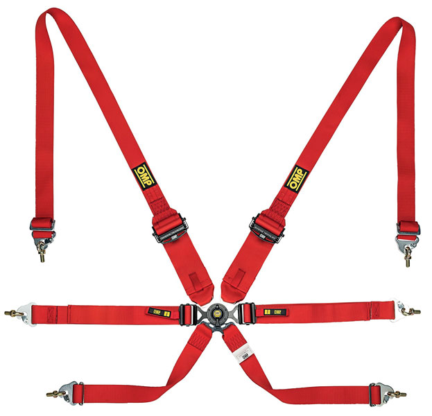 OMP ONE 2/3x2 FIA Sedan Harness, 2/3 Shoulder, 2 Lap, PD - Pegasus Auto  Racing Supplies