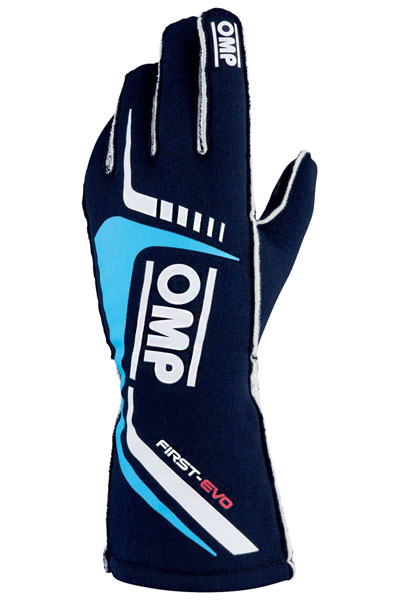 OMP FIRST-EVO Racing GlovesFIA 8856-2018 ApprovedIB/767