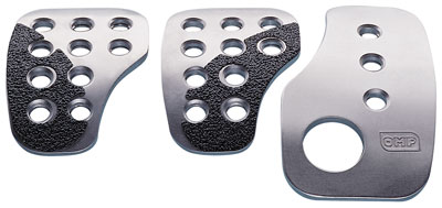 OMP Pedal Pad Set, F1 Style, Antiskid