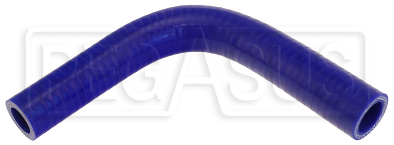 Samco 60 Grados silicone/silicon air/water hose/bend Codo 22mm Bore En Azul 