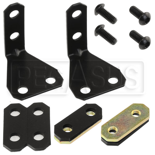 Setrab Universal Oil Cooler Mounting Tab Set, Pair - Pegasus Auto Racing  Supplies