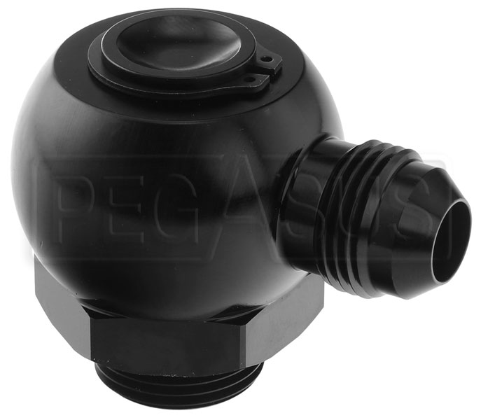 Aluminum Straight Metric M22 x 1.5 to AN6 Oil Cooler Adaptor Fitting fit for Setrab oil cooler Black