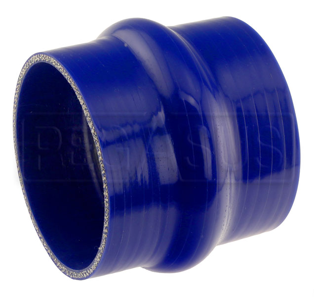 Blue Silicone Hump Hose, 4 inch ID Pegasus Auto Racing Supplies