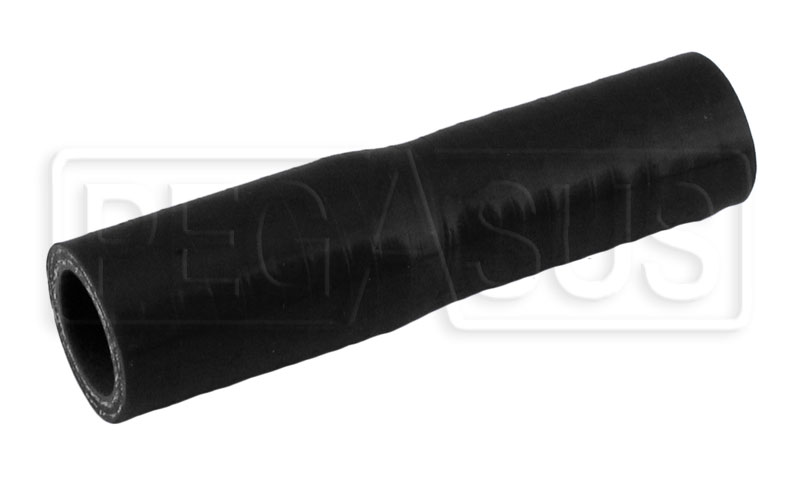 Black Silicone Hose 3 4 X 5 8 Inch ID Straight Reducer Pegasus Auto 