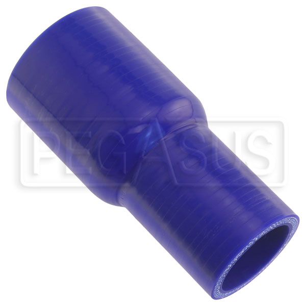 Blue Silicone Hose, 2 x 1 1/2 inch ID Straight Reducer - Pegasus Auto  Racing Supplies