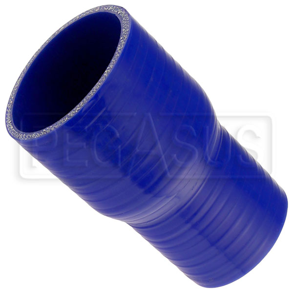 Blue Silicone Hose, 2 3/4 x 2 1/4 inch ID Straight Reducer - Pegasus Auto  Racing Supplies