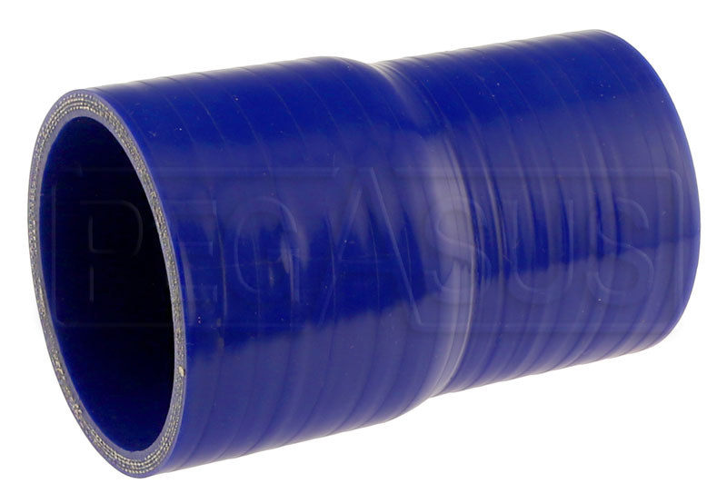 2 1/2 to 2 3/4 64mm-70mm Straight Reducer Silicone Turbo Hose Coupler Blue