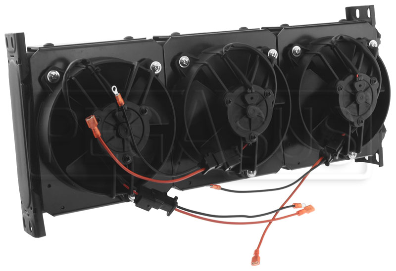 Setrab Series 1 Fanpack Cooler, 60 Row, with three 12 v Fans