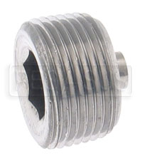 Click for a larger picture of Magnetic Plug, Steel, Hex Socket, 1 -11.5 NPT