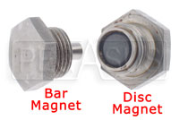 Large photo of Magnetic Plug, Cap Screw Type 3/4-16, Pegasus Part No. 1022