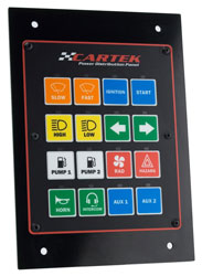 Click for a larger picture of Cartek 16 Channel Power Distribution Panel