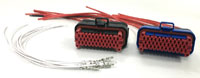 Click for a larger picture of Cartek Assembled Pigtail Cables for Power Distribution Panel