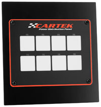 Click for a larger picture of Cartek 8 Channel Power Distribution Panel