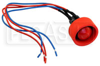 Click for a larger picture of Cartek Combined Fire + Stop Button, Red