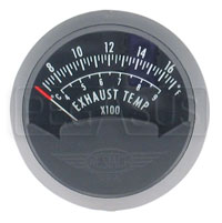 Click for a larger picture of Single EGT Gauge, 2 1/16 inch, 700 - 1700F