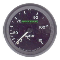 Click for a larger picture of Racetech 110 C Water Temperature Gauge