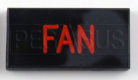Click for a larger picture of Dash Badge Identification Plate (Fan)