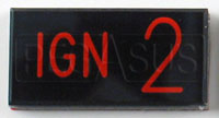 Large photo of Dash Badge Identification Plate (Ign2), Pegasus Part No. 1100-IGN2