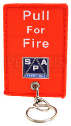 Click for a larger picture of Pull For Fire Streamer, 3"
