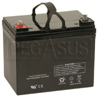 Large photo of (B) 33 AH Sealed Racing Battery (SCCA Spec Racer), Pegasus Part No. 1171