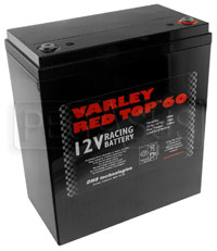 Large photo of (B) Varley Red Top 60 Battery, 51AH, Pegasus Part No. 1177-004