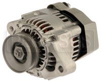 Large photo of Single Wire 50 Amp Ultra-Mini Alternator, Pegasus Part No. 1177-501